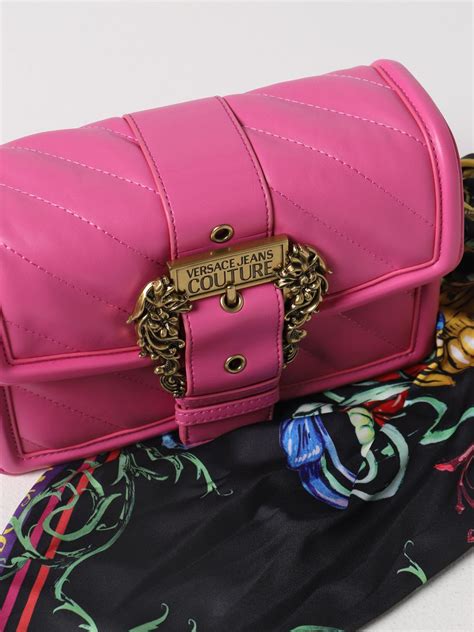 versace borsa donna rosa